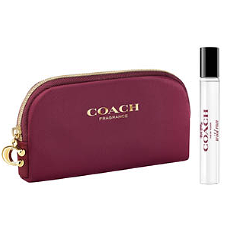 Coach Wild Rose Eau De Parfum ปริมาณ ​7.5ml with pouch